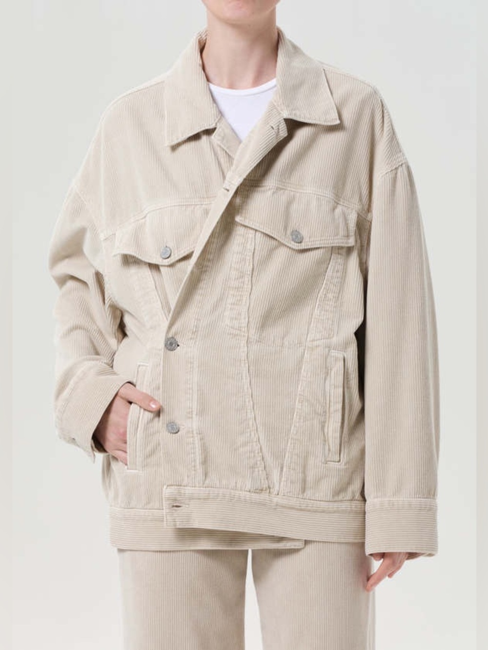 AGOLDE Corduroy Shacket